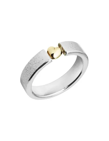HEIRING | Ring 5mm med 14 karat hjerte