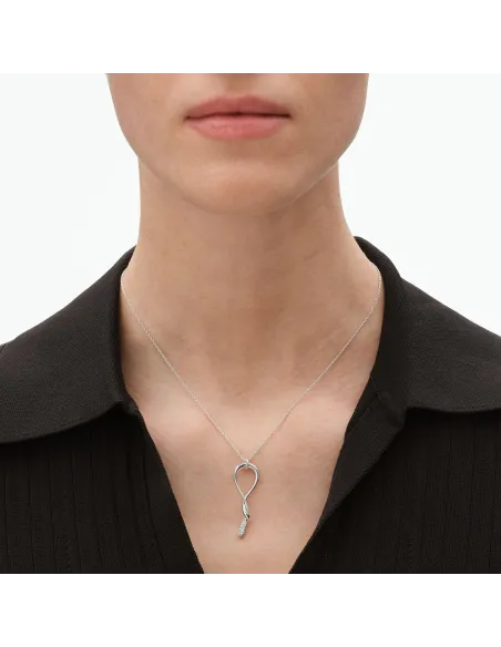 Georg Jensen Mercy Swirl vedhæng | 0,12 ct.