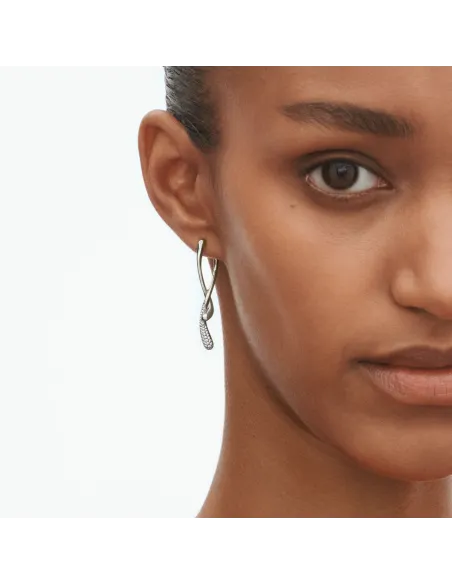 Georg Jensen Mercy Swirl øreringe | Diamanter