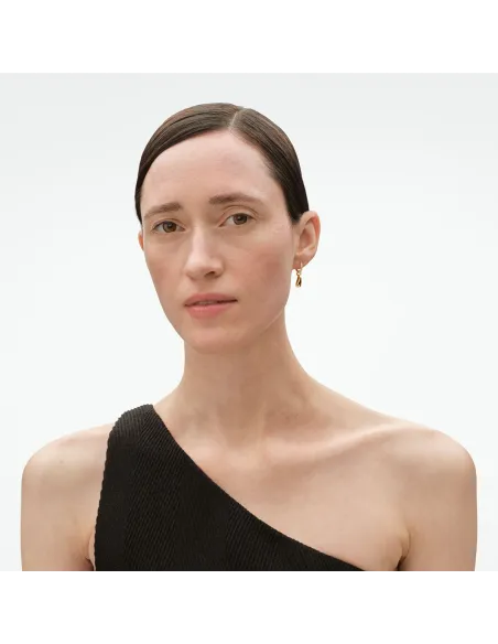 Georg Jensen Reflect øreringe i 18 kt. guld