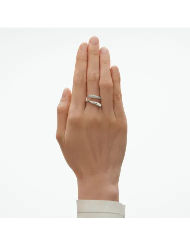 Georg Jensen Mercy Twist ring | 0,37 ct.