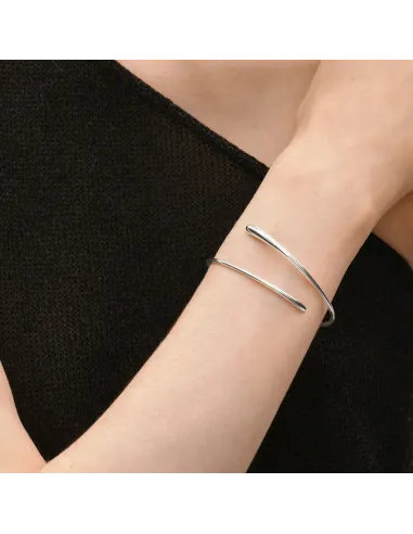 Georg Jensen Mercy armring i sølv | S–L