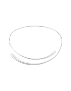 Georg Jensen Mercy halsring i sølv | SM–ML