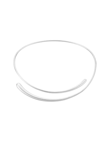 Georg Jensen Mercy halsring i sølv | SM–ML