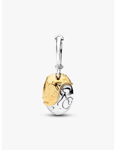 PANDORA Funklende Pavé Tredobbelt Række Charm | Glimtende Elegance