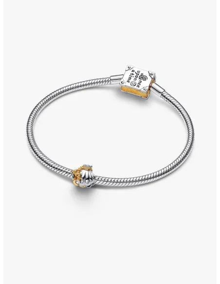 PANDORA Funklende Pavé Tredobbelt Række Charm | Glimtende Elegance