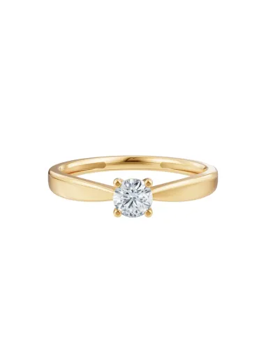 SIERSBØL LUXURY | Lab grown diamantring i 14 kt. rødguld