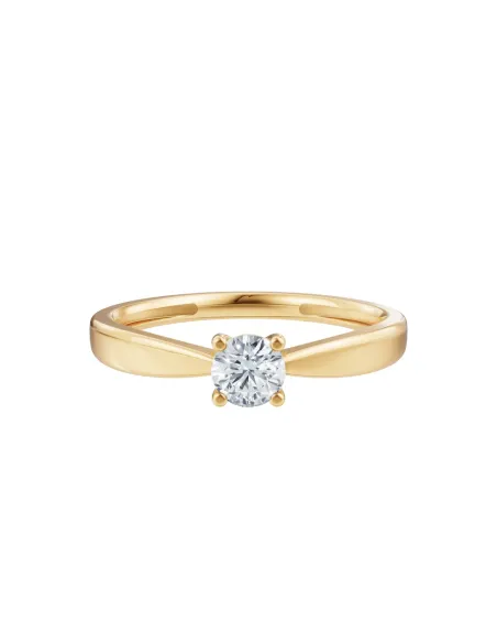 SIERSBØL LUXURY | Lab grown diamantring i 14 kt. rødguld