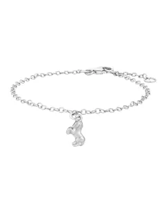 NOA KIDS JEWELLERY | Rhd. sølvarmbånd hest