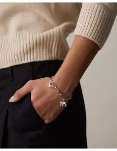 Kay Bojesen Jewelry | Kædearmbånd i massiv sterling sølv til Kay Bojesen vedhæng 2