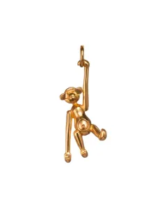 Aben vedhæng forgyldt sølv | Kay Bojesen Jewelry