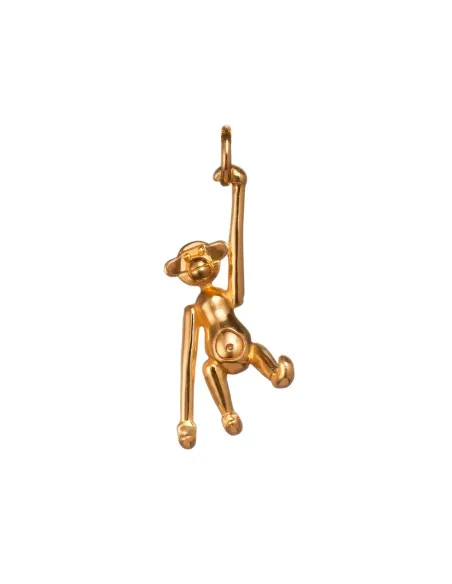 Aben vedhæng forgyldt sølv | Kay Bojesen Jewelry