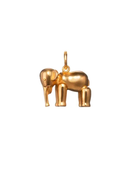 Elefanten vedhæng forgyldt sølv | Kay Bojesen Jewelry