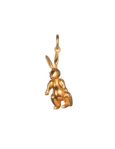 Kaninen vedhæng forgyldt sølv | Kay Bojesen Jewelry
