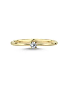 NURAN THE ONE diamantring i rødguld | 0,07-0,38 ct.