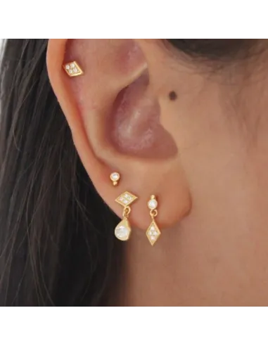 STINE A | Miss Princess Dot Earring - Single