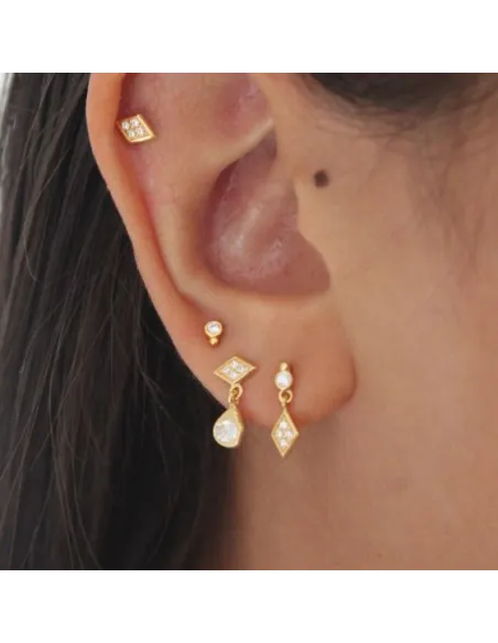 STINE A | Miss Princess Dot Earring - Single