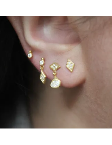 STINE A | Miss Princess Dot Earring - Single