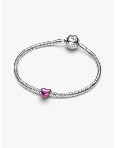 PANDORA Funklende Pavé Tredobbelt Række Charm | Glimtende Elegance 2