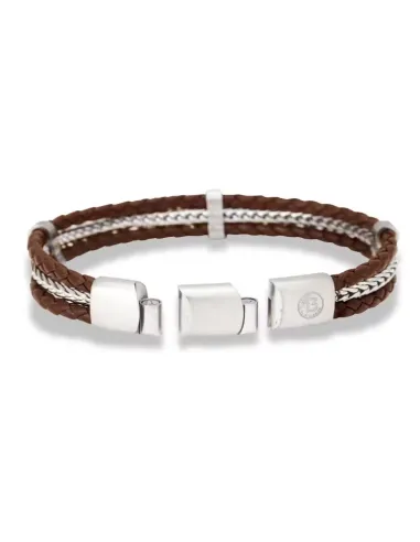 Lucian brunt læderarmbånd | by BILLGREN | Hartmann