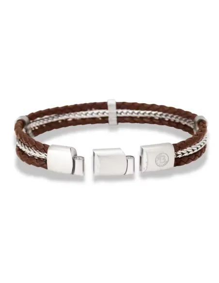 Lucian brunt læderarmbånd | by BILLGREN | Hartmann