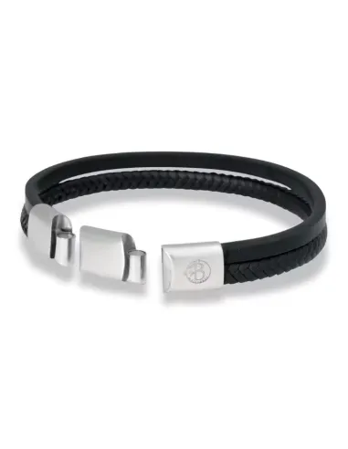 Lambert sort læderarmbånd | by BILLGREN | Hartmann