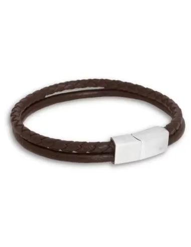 Leon brunt læderarmbånd | by BILLGREN | Hartmann