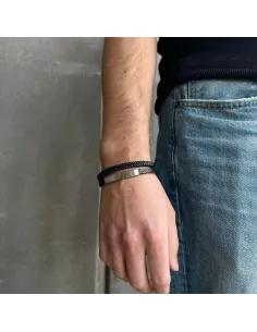 Leeroy sort læderarmbånd | by BILLGREN | Hartmann 2