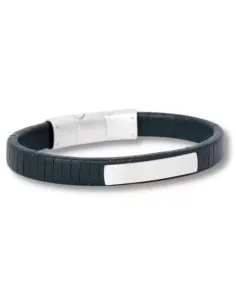 Lucas sort læderarmbånd | by BILLGREN | Hartmann