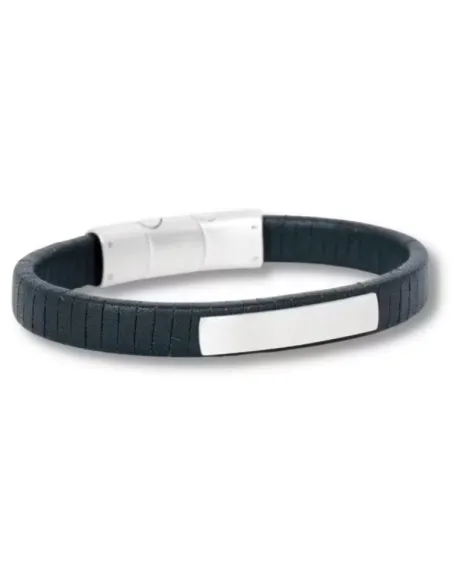 Lucas sort læderarmbånd | by BILLGREN | Hartmann