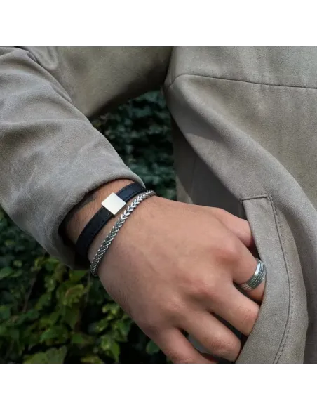 by BILLGREN Sander panserarmbånd i stål, 18 + 3 cm | Hartmann