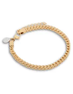 by BILLGREN Sander guldfarvet panserarmbånd i stål, 18 + 3 cm | Hartma