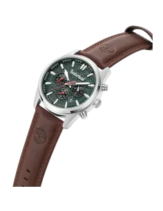 Timberland Northbridge TDWGF0009609 herreur med grøn urskive og brun læderrem 2