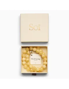 SOÏ | Faro Gul Jade Halskæde 2