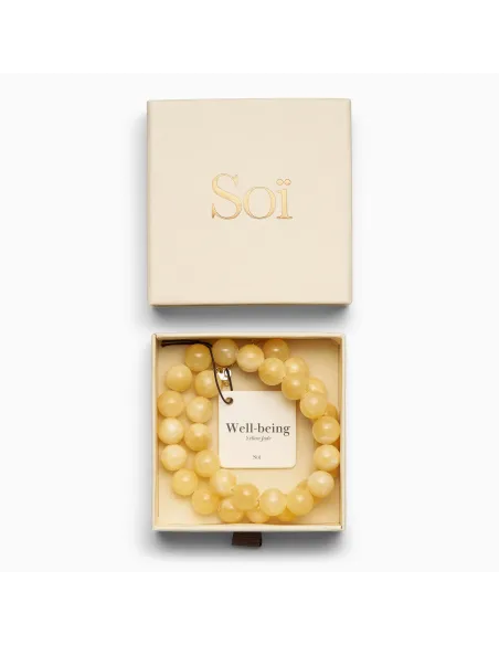 SOÏ | Faro Gul Jade Halskæde