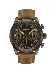Timberland Henniker II TDWGF0028706 med brun urskive og brun læderrem