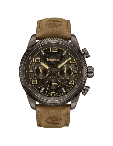 Timberland Henniker II TDWGF0028706 med brun urskive og brun læderrem
