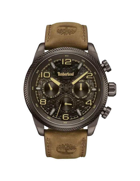 Timberland Henniker II TDWGF0028706 med brun urskive og brun læderrem