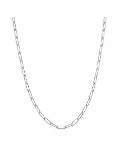 HEIRING | Paperclip kæde sølv 50 cm