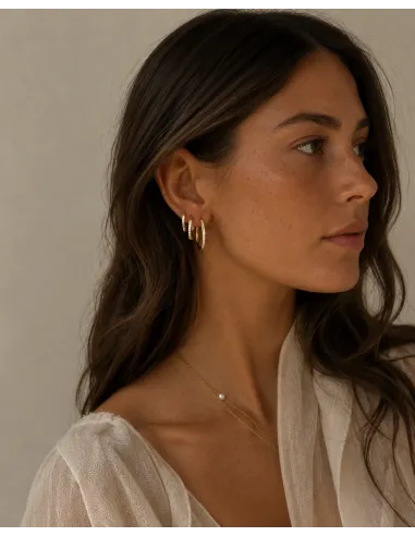 Nava Copenhagen | Belle Earrings XS - Forgyldt