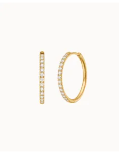 Nava Copenhagen | Belle Earrings M - Forgyldt