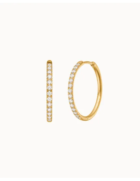 Nava Copenhagen | Belle Earrings M - Forgyldt
