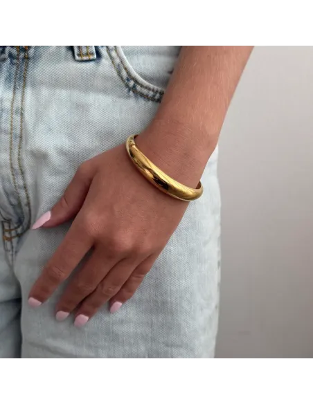 Sistie 2nd | Drops armring Forgyldt