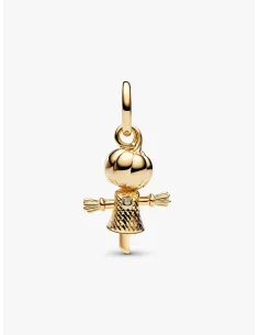 PANDORA Funklende Pavé Tredobbelt Række Charm | Glimtende Elegance 2