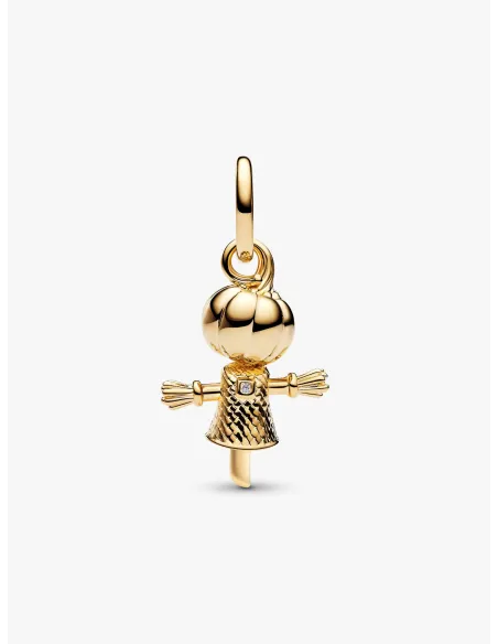 PANDORA Funklende Pavé Tredobbelt Række Charm | Glimtende Elegance