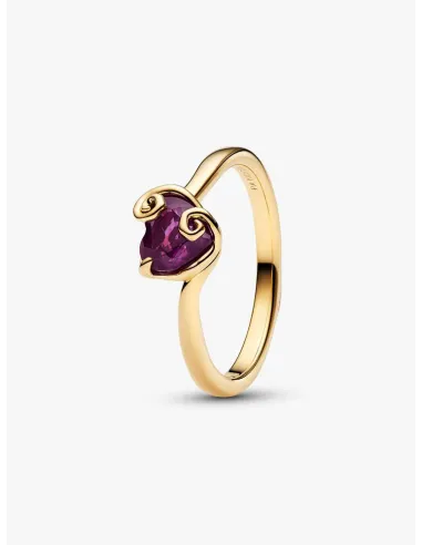 Pandora Disney Vaiana Ocean Bølge Ring | Blå Sten