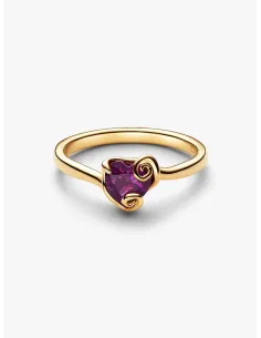 Pandora Disney Vaiana Ocean Bølge Ring | Blå Sten 2