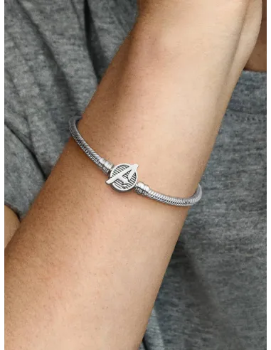 PANDORA | Pandora Moments Marvel The Avengers Slangekædearmbånd med logolås