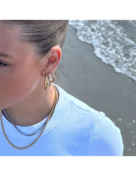 PALMA52 halskæde i rhodineret sølv | Nordahl Jewellery