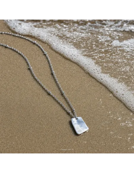 PALMA52 halskæde i rhodineret sølv | Nordahl Jewellery